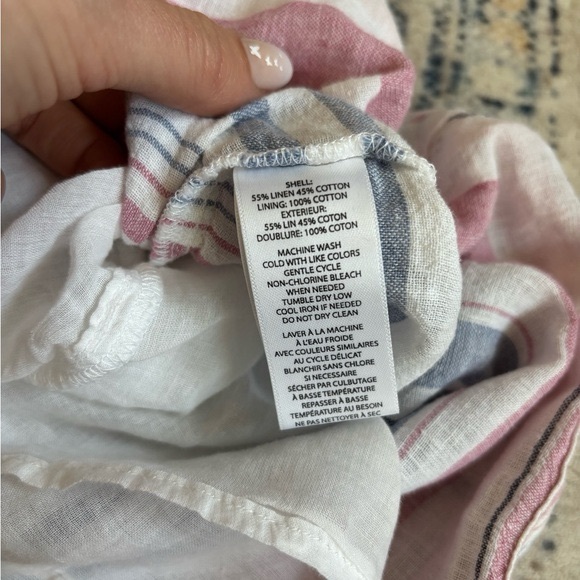 soldBeach Lunch Lounge  linencotton dress - Picture 4 of 4